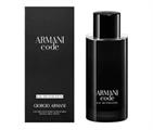 armani code pour homme new edt 125ml vapo refillable