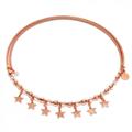 vestopazzo micro girocollo cristalli/stelle rose gold coll.23/24