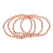 vestopazzo micro 4 bracciali elastici rosegold coll.2023/24