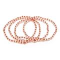 vestopazzo micro 4 bracciali elastici rosegold coll.2023/24