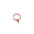 vestopazzo micro anello molla mini cristalli rosegold coll.23/24