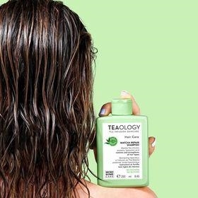 teaology shampoo capelli ristrutturante tè matcha 250ml