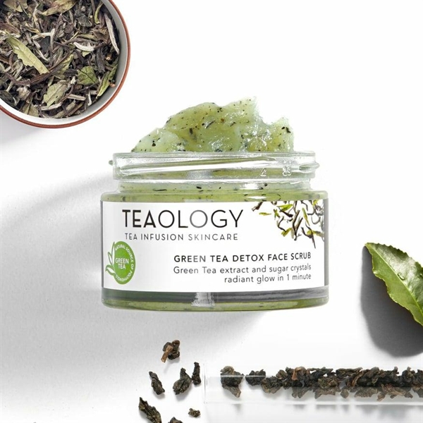 teaology green tea burro esfoliante viso detossinante 50ml