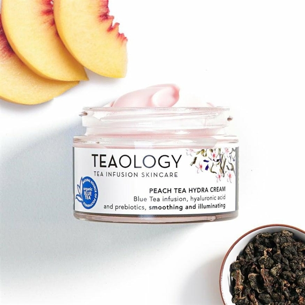 teaology peach tea hydra cream acido ialuronico+prebiotici 50ml